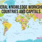 General Knowledge Worksheet on Countries and Capitals