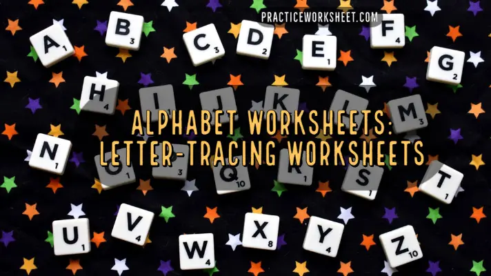 Alphabet worksheets Letter tracing worksheets Trace the alphabet
