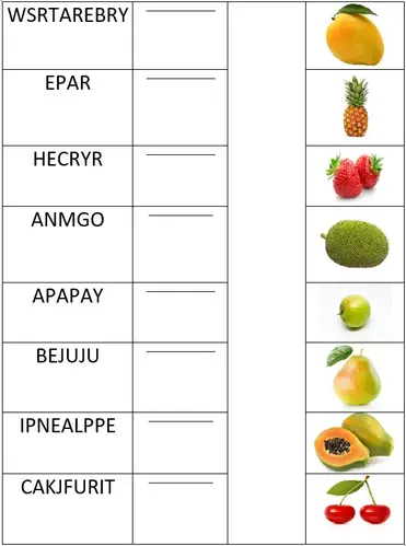 list of fruits and vegetables fruits and vegetables vocabulary worksheet pdf practice worksheet