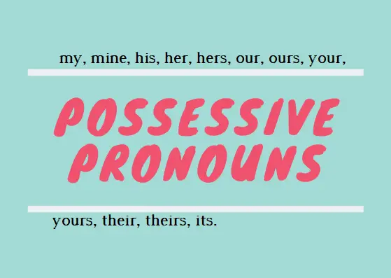 possessive-pronouns